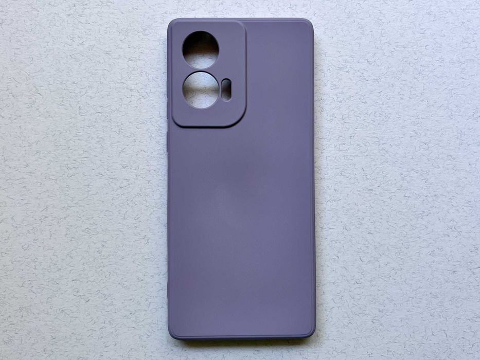 Motorola Edge 50 Fusion чохол силіконовий пурпурний чехол силиконовый