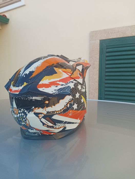 Capacete de cross tamanho xxs (infantil)