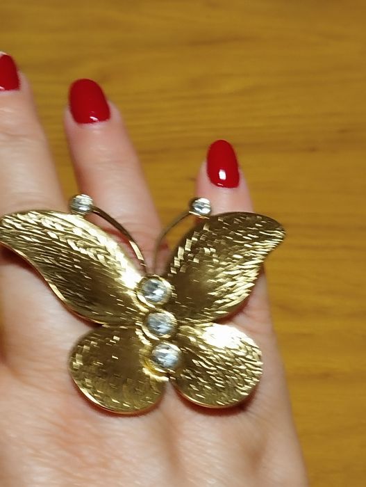 Anel aço inoxidável com zirconias