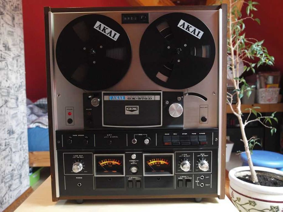 AKAI GX 370D serwis + alu szpule
