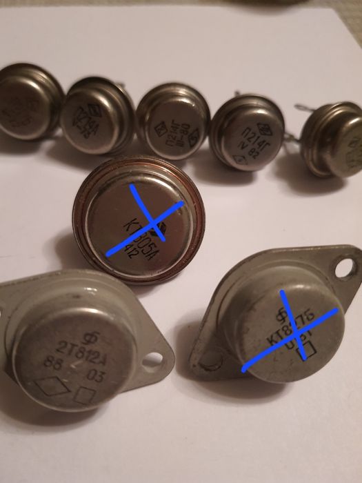 Транзисторы 2Т812А, П701А