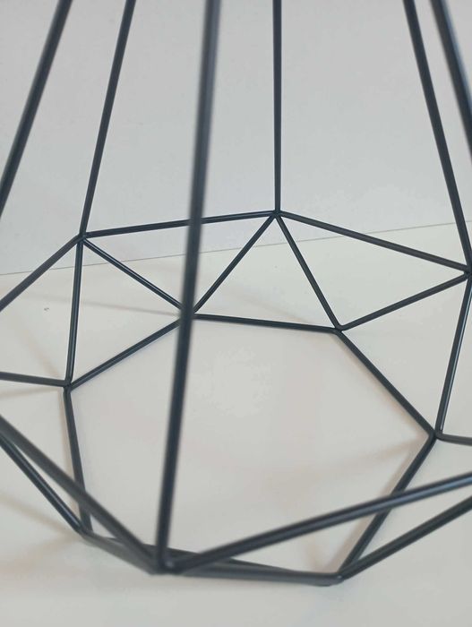 Lampa sufitowa druciana wisząca loft metal 1xE27/60W