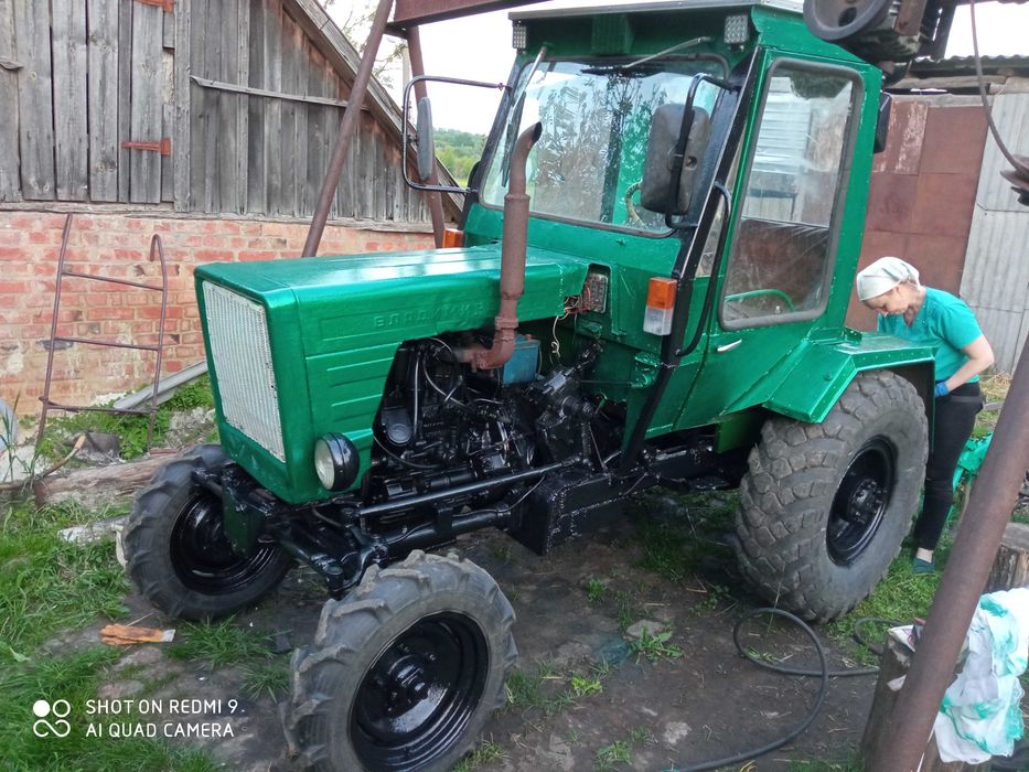 Трактор саморобний