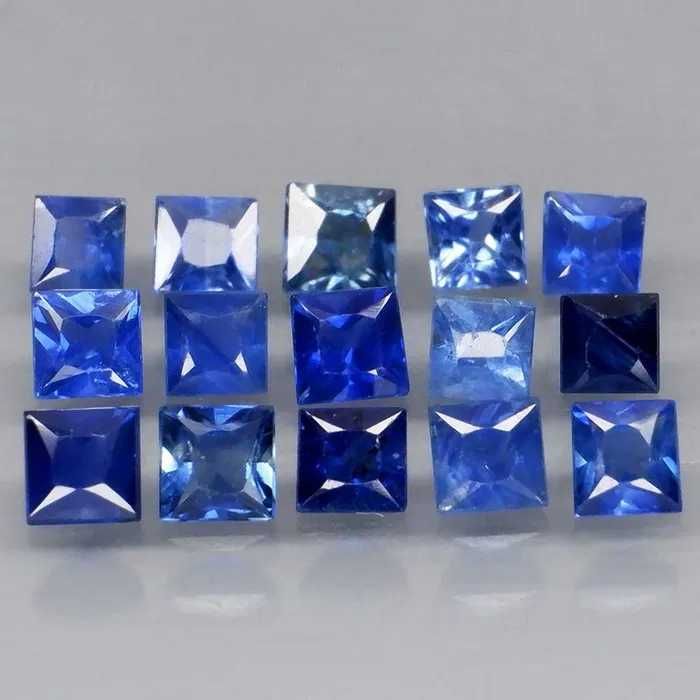 GRANADAS RODOLITA - 4.79 CT, SAFIRAS - 3.15 CT,SAFIRAS - 2,15 CT