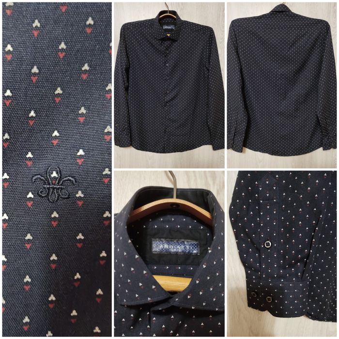 Рубашка мужская с длинным рукавом Турция