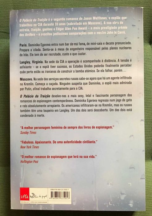 O Palácio da Traição de Jason Matthews