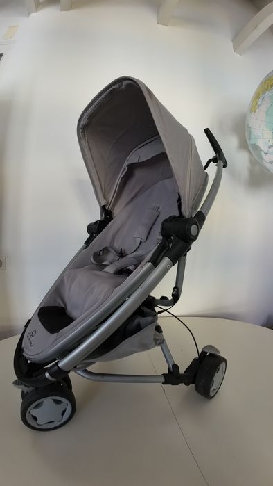 Vendo Carrinho de Bebé Quinny Zapp Xtra 2 (Usado) + Adaptadores + Capa de Chuva Original