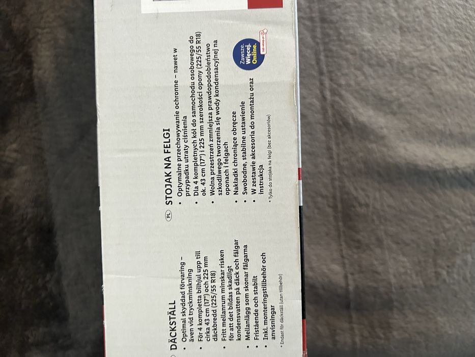 Stojak  na koła opony Nowy