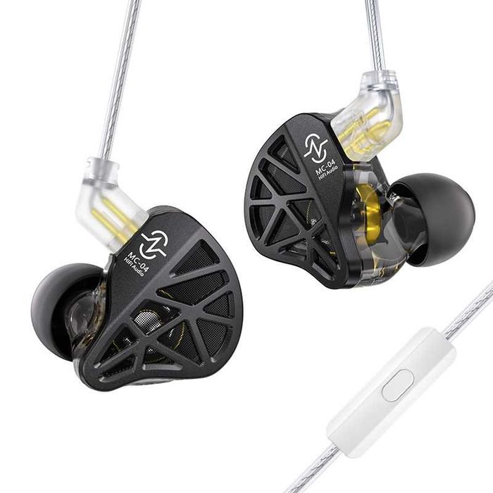 ‼️ CCZ MC04 Nocturne - двухдрайверные проводные IEM наушники (1DD+1BA)