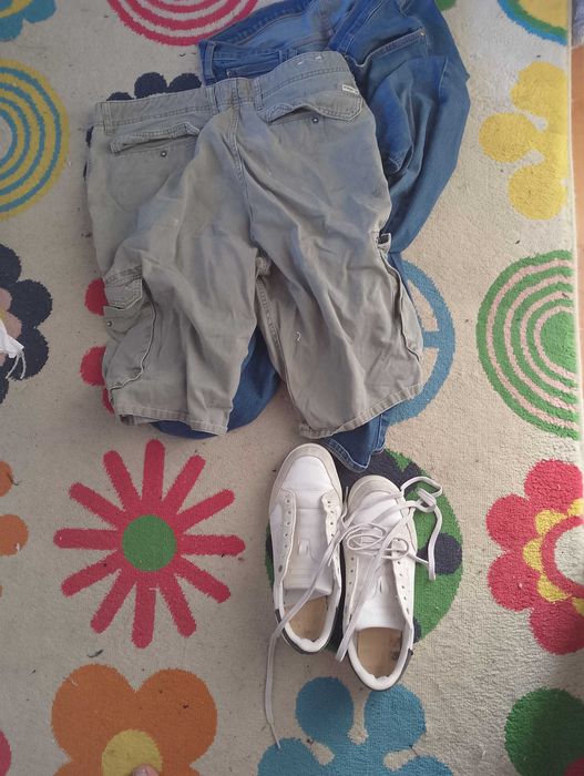 Spodnie Lee Wrangler buty 43