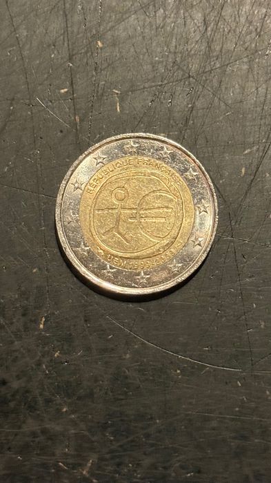 Moeda 2 euros rara