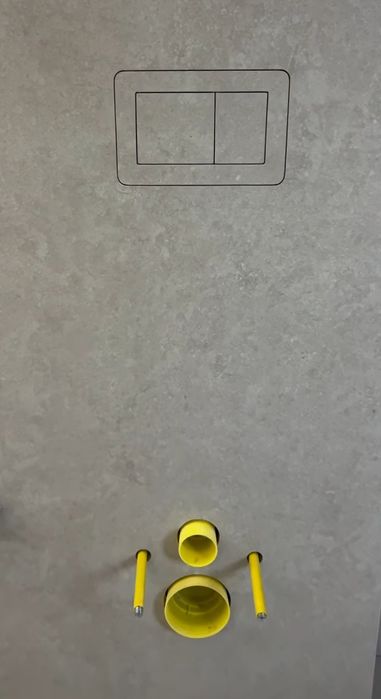 Ukryty przycisk spłukujący do WC Tece Geberit