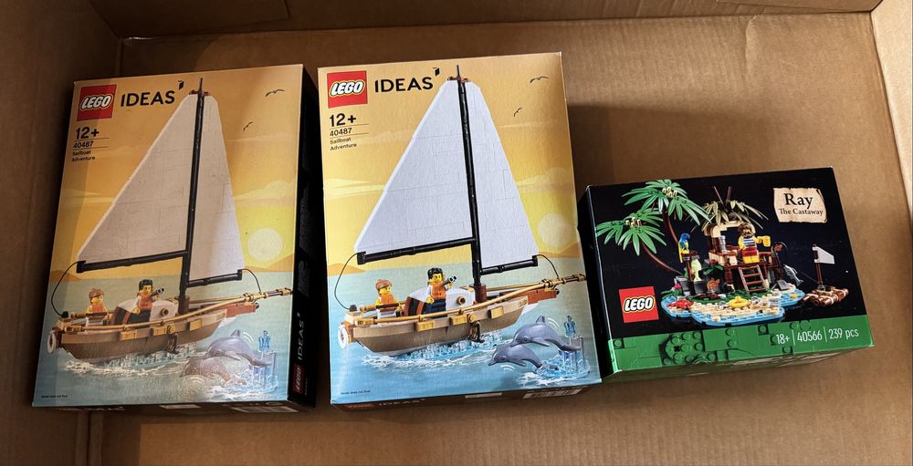 LEGOS IDEAS - Venda [21318-21321-21319-40487-40566]