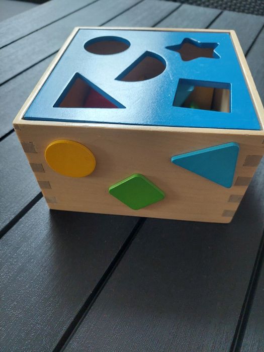 Sorter kształtów drewniany Goki