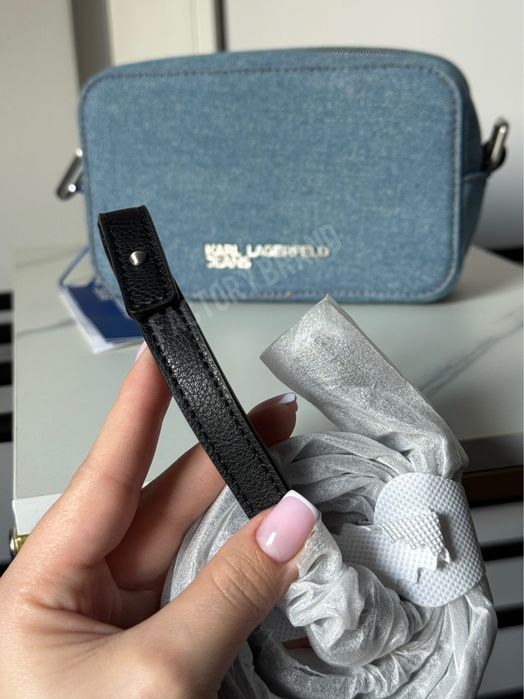 Сумка сумочка кросбоді джинсова Karl Lagerfeld Jeans оригінал