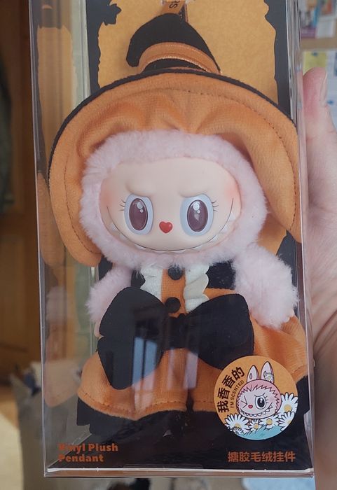 UNIKAT Oryginalna Mokoko Labubu Magic of Pumpkin Halloween Pop