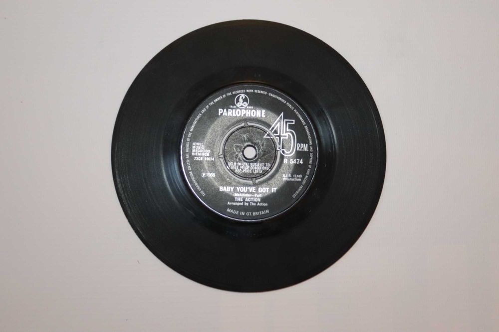 Vinil The Action - Since I lost my baby / Baby you've got it (1966)