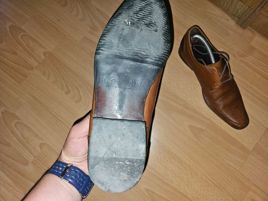 Buty pantofle Carnaby 41(26cm) brązowe