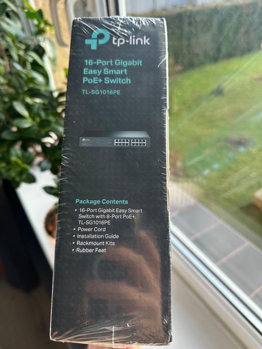 Switch TP-LINK TL-SG1016PE (POE) czarny TOMI-TECH