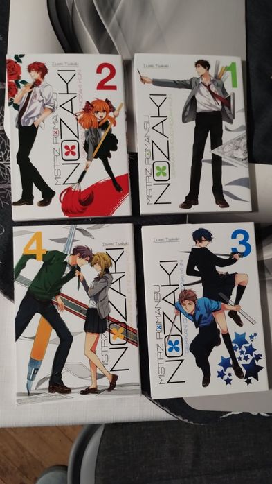 Mistrz romansu Nozaki tomy 1-7