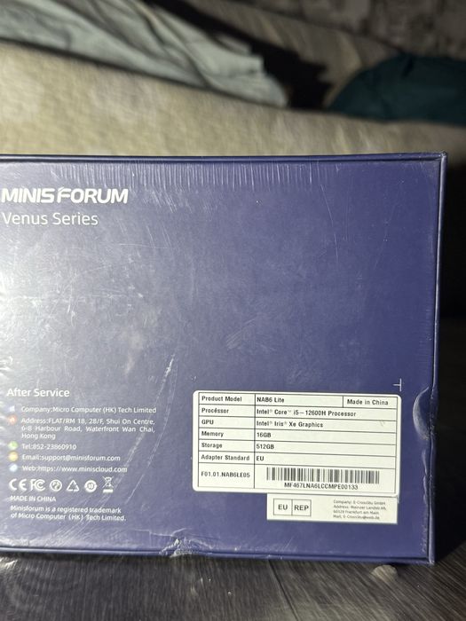 Minisforum NAB6 Lite Venus Series Міні компʼютер