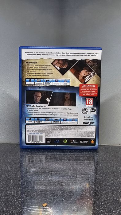 2X jogos Heavy Rain & Beyond Two Souls PS4 PlayStation 4