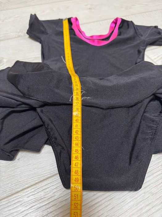 Купальник спортивный для танцев с юбкой ROCH VALLEY, 6-8 лет