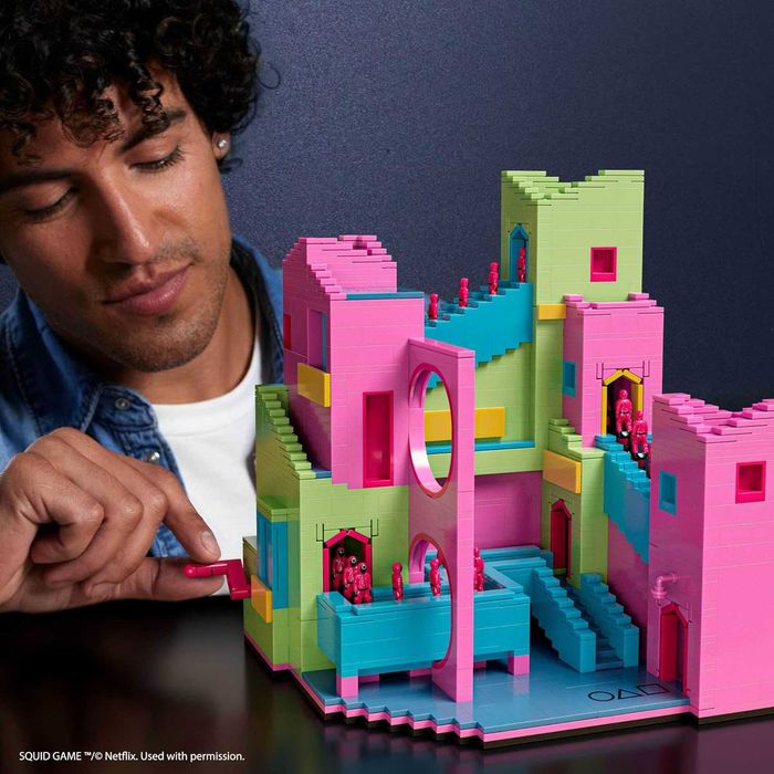 Іграшка Конструктор Гра в кальмара MEGA Squid Game Mattel HYL45