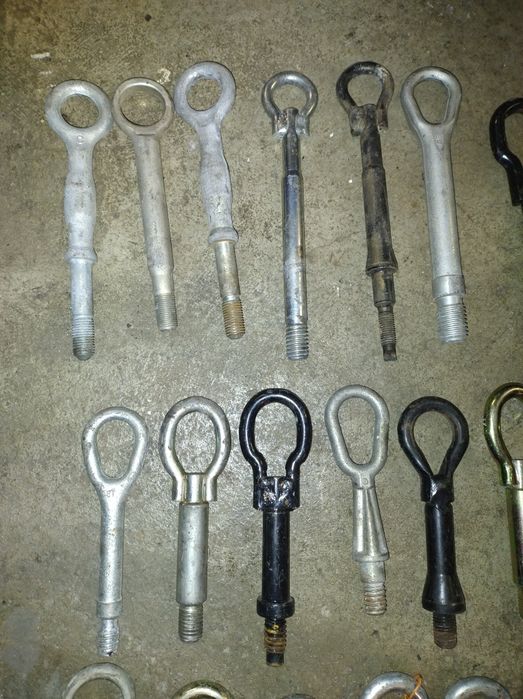 Ucho holownicze różne rodzaje 43szt