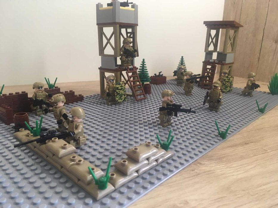 Набір Фігурки для Лего, військові 12 шт