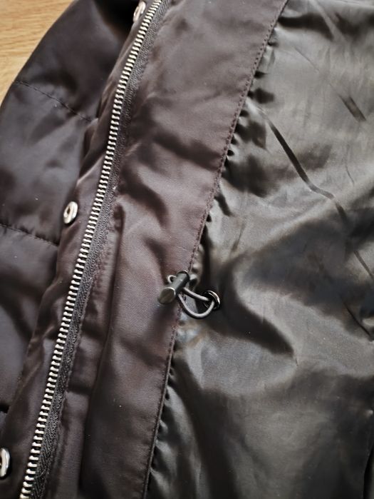 Czarna kurtka zimowa H&M 36