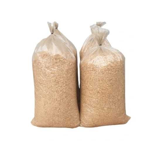 Trociny Wióry z drewna liściastego mix