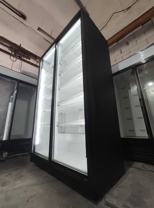 Холодильна шафа вітрина Nord 1200L Чорний, стан супер. Є сервіс!