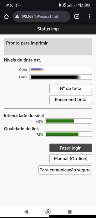 Impressora Canon pixma TS3350