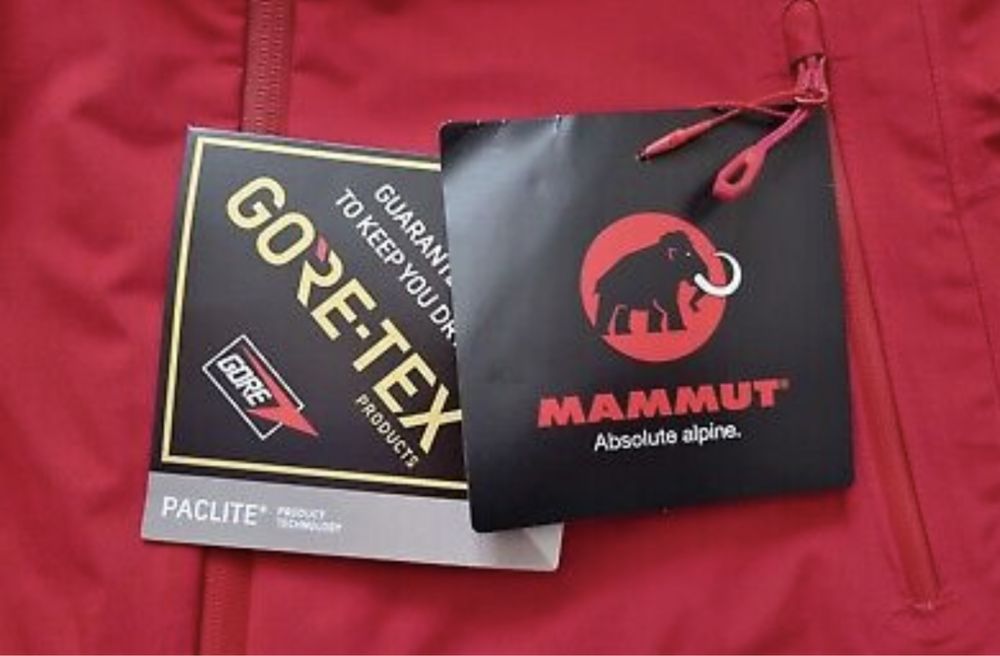 Mammut wereha gore-tex куртка вітровка штормовка туристична мембранна