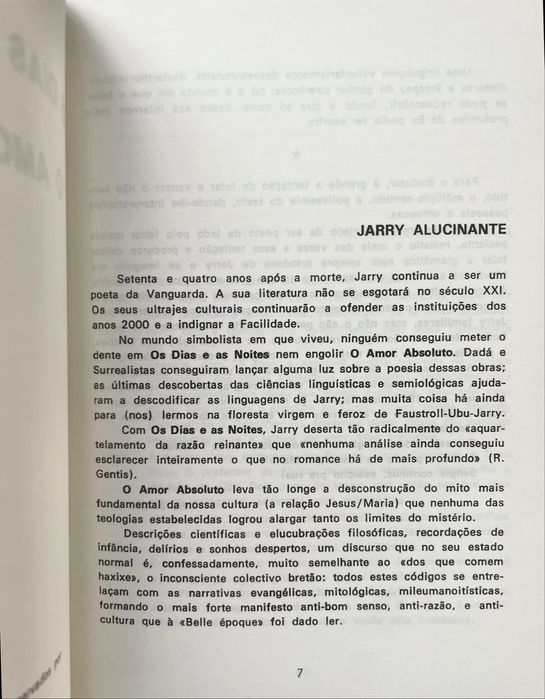 Alfred Jarry - Os Dias e as Noites