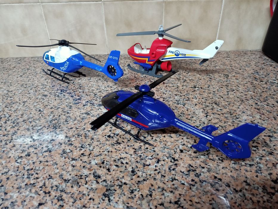 Brinquedos meninos Helicóptero de polícia criança coleção quarto apart