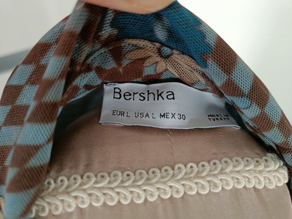 Vestido justo Bershka