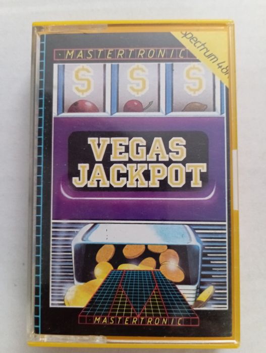 ZX spectrum kaseta Vegas Jackpot testowana