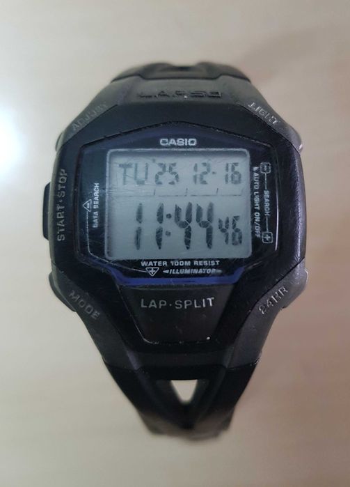 Zegarek nareczny Casio WS-110H 2038 WS 110H sportowy digital vintage