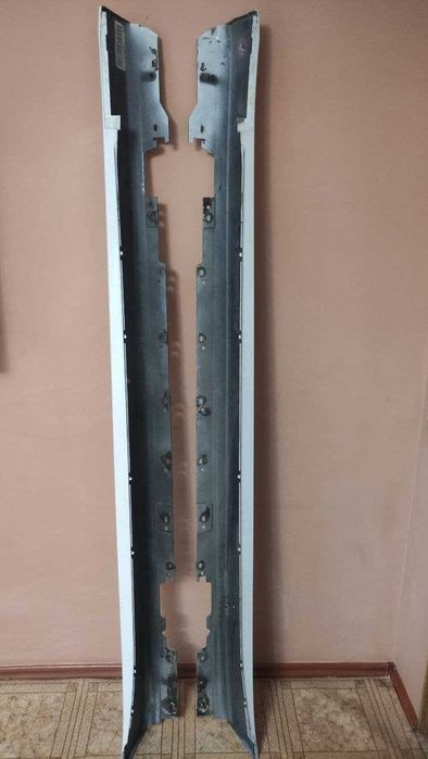 Накладки, пороги, оригинал БМВ 3 Ф30, BMW 3 f30 (2012-2015) (лівий)