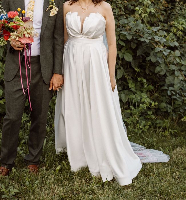 Suknia ślubna bez ramiączek Avenue 22 Sofia