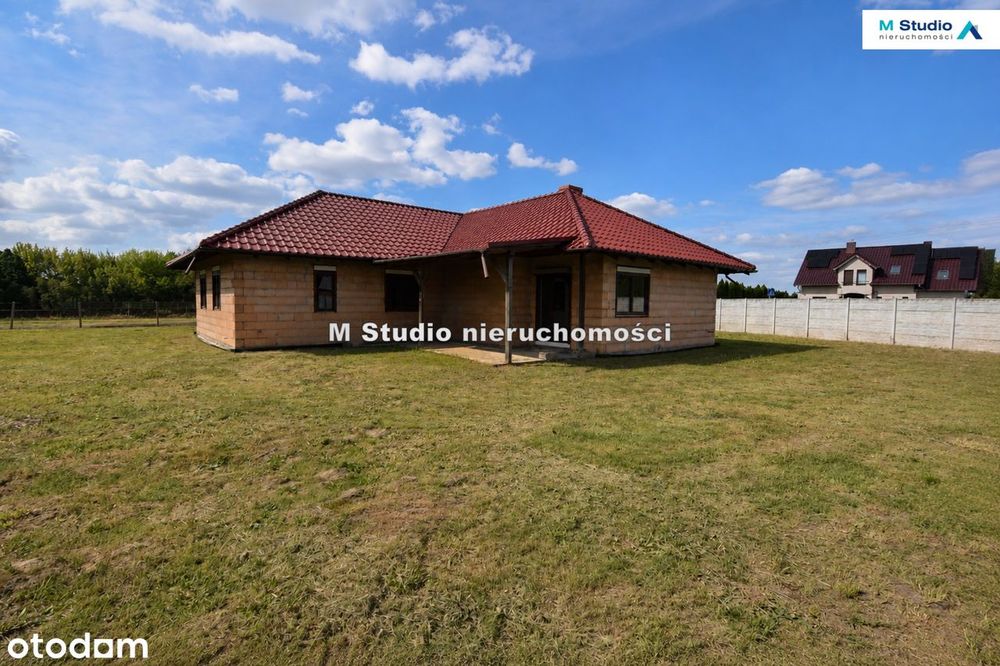 Parterowy 146m²/1299m² |Zaawansowana budowa |6 min do Mosiny Brodnicy