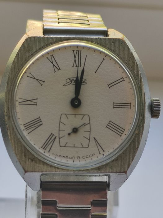 Часы "Зим", корпус латунь, механизм 2602,  15 камней