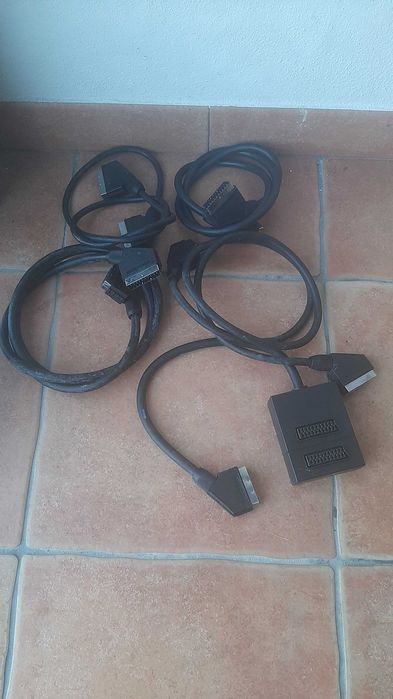 Fichas Scart + Ficha Scart conector duplo