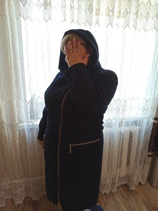 Куртка, пальто, пуховик, кашемировое пальто, куртка мех, 56-58р.