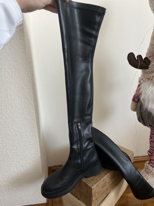 Ботфорти Шкіряні