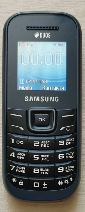 Samsung GT-E1202і  2 сим телефон