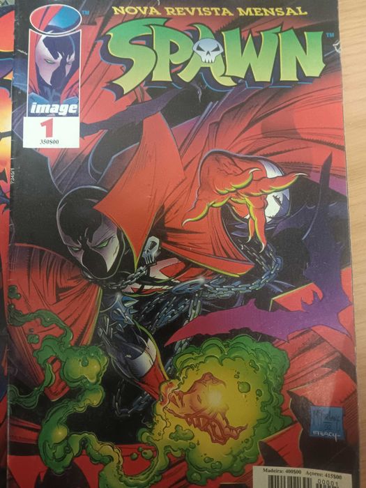 SPAWN Livro banda desenhada