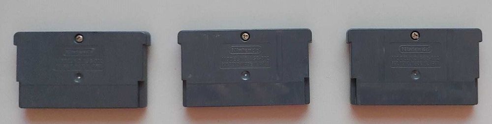 Cartuchos Nintendo GameBoy Advance Originais